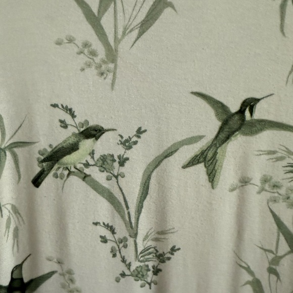 Ted Baker Yumelia Fortune Floral Fitted Tee In White Green S/M - Picture 11 of 13